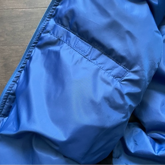 Vintage Boeing 777 Duck Down & Feather Blue Puffer Vest by Togo Men’s XL - Picture 6 of 11